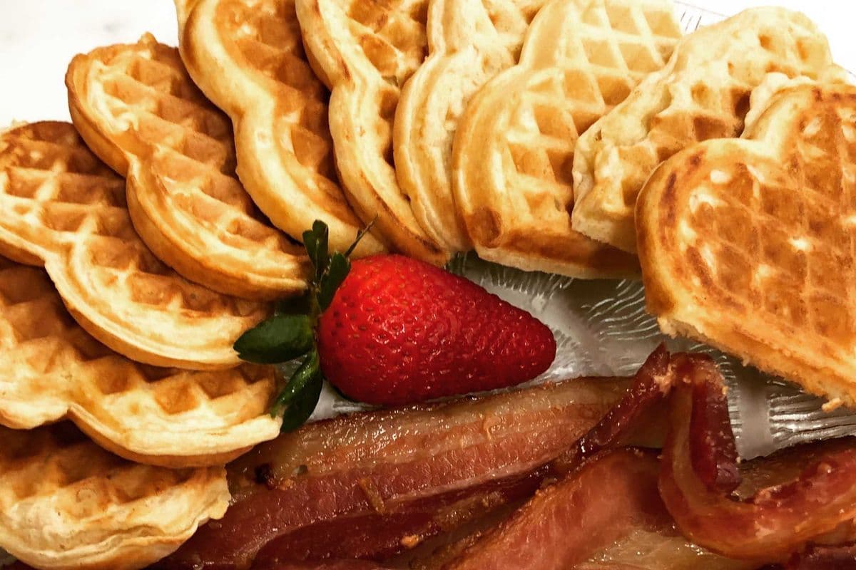 Norwegian Heart Waffle