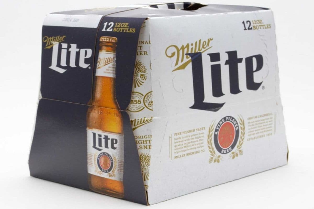 Miller Lite 12 bottles (12 x 341 ml Bottle)