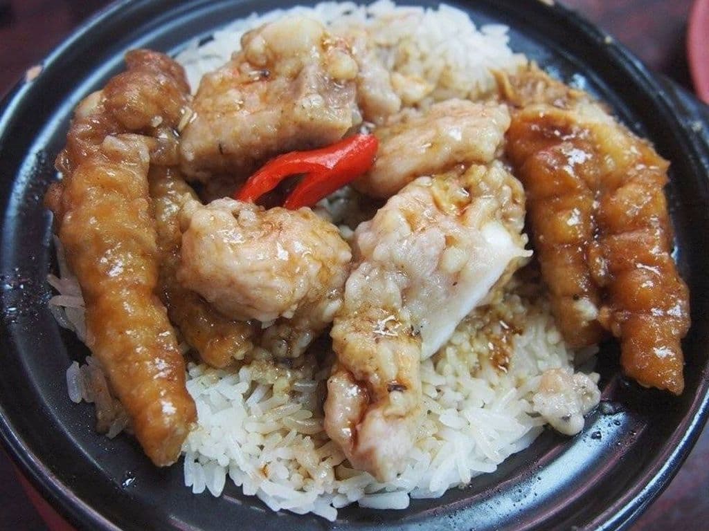 R01 Chicken Feet & Pork Ribs Rice