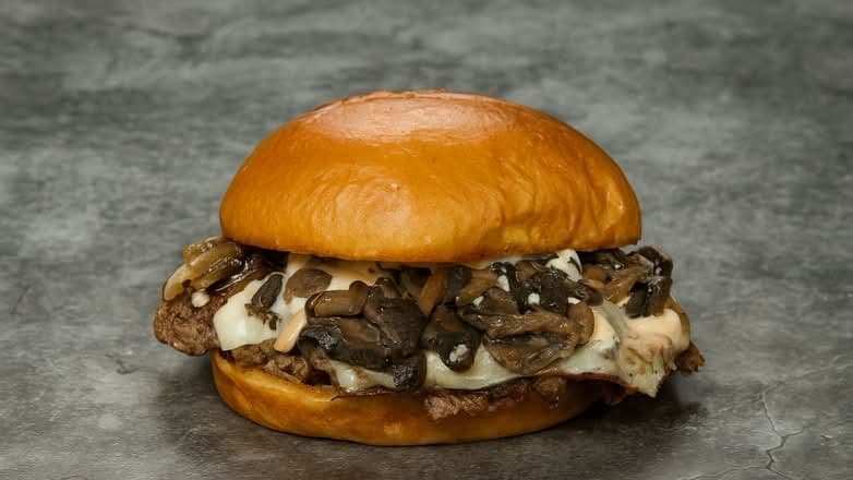 Truffle Mushroom & Swiss Smash 🍄