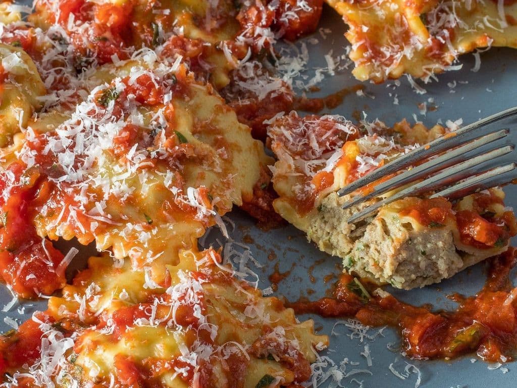 Meat Ravioli Family Tray