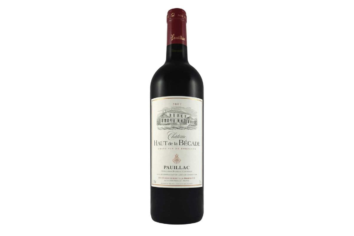 Chateau Haut de la Becade Pauillac-750ml (1 x 750ml)