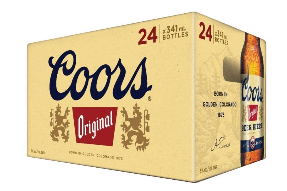 COORS ORIGINAL (24 BOTTLES) (24 x 341ML BOTTLE)