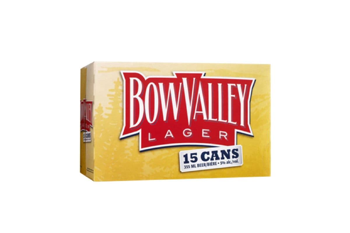 739204. BOW VALLEY LAGER (15 x 355ML (CANS))