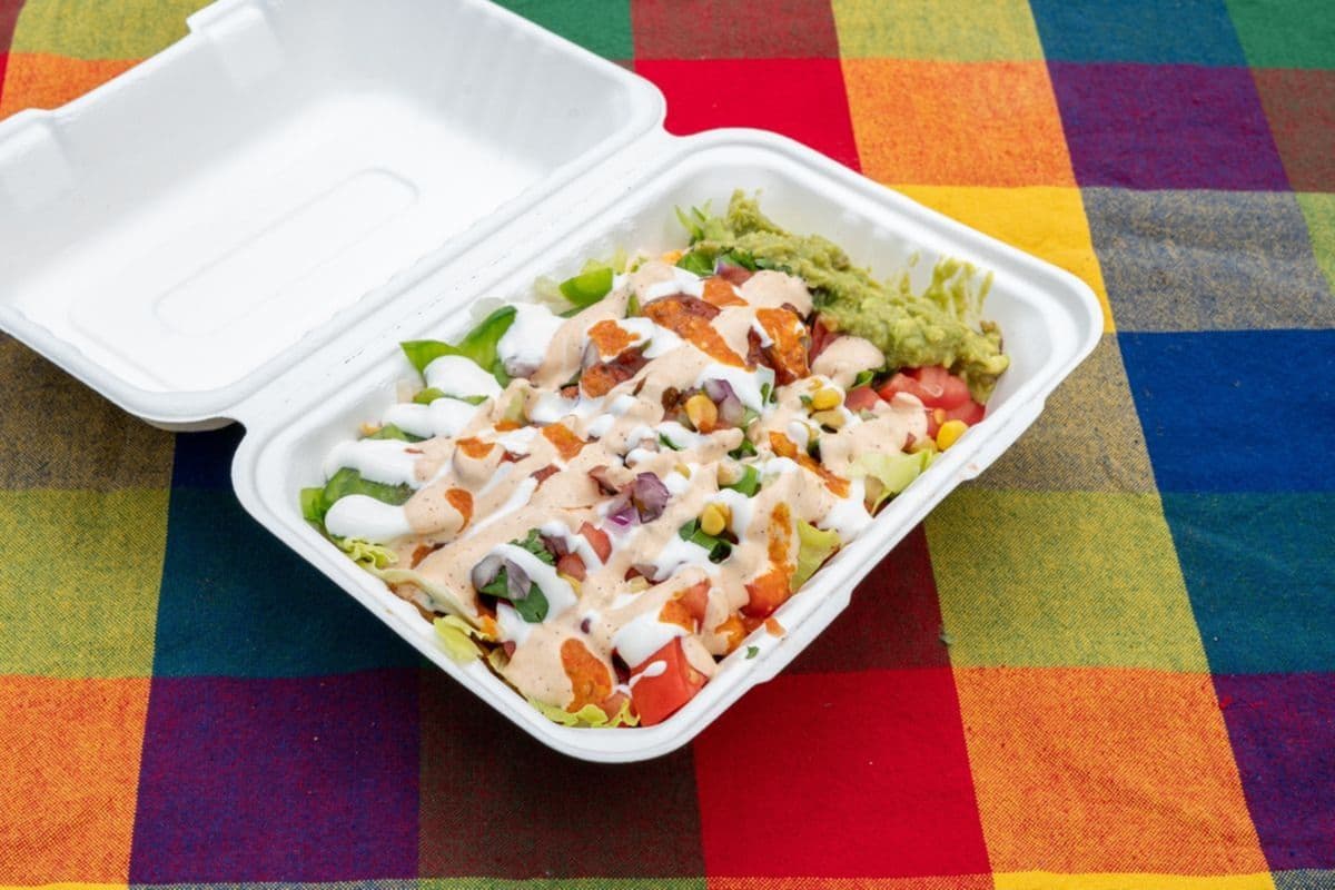 Vegetarian with Soya Mix Burrito Bowl