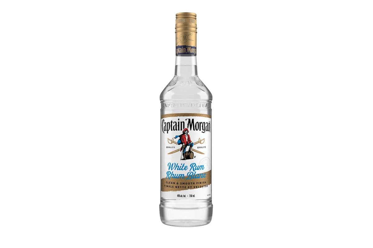 Captain Morgan White Rum (1 x 750ml)