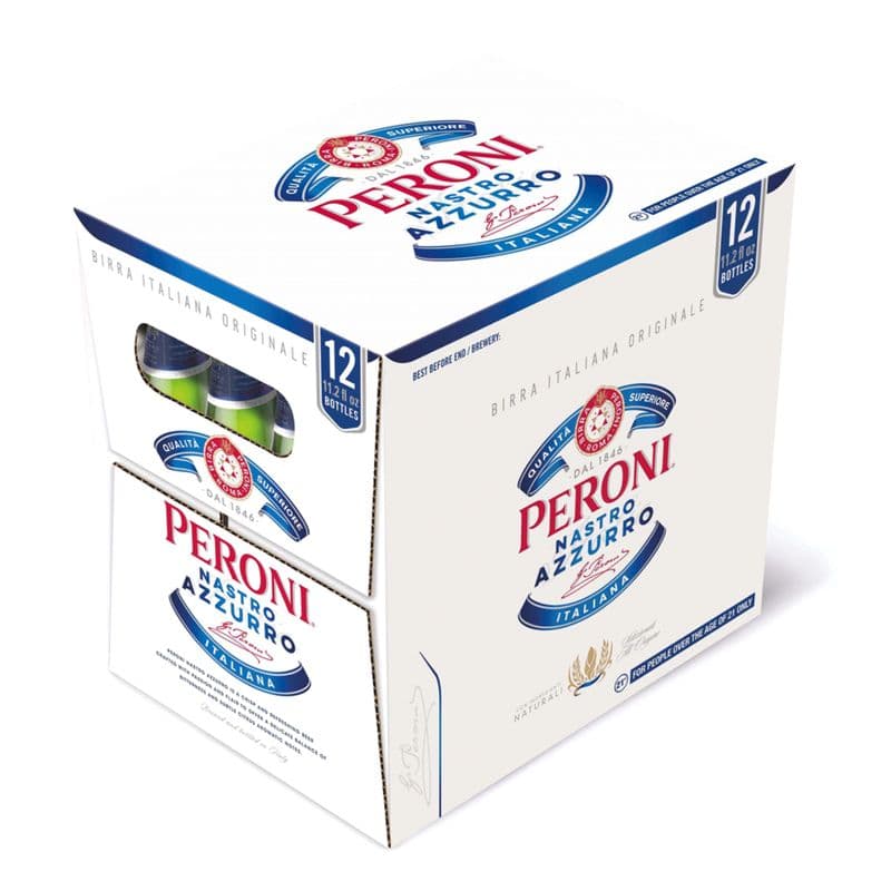 Peroni Nastro Azzurro (12 Bottles) (1 x 330ml)