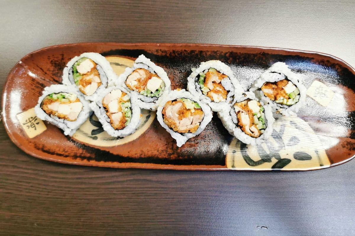 Chicken katsu roll