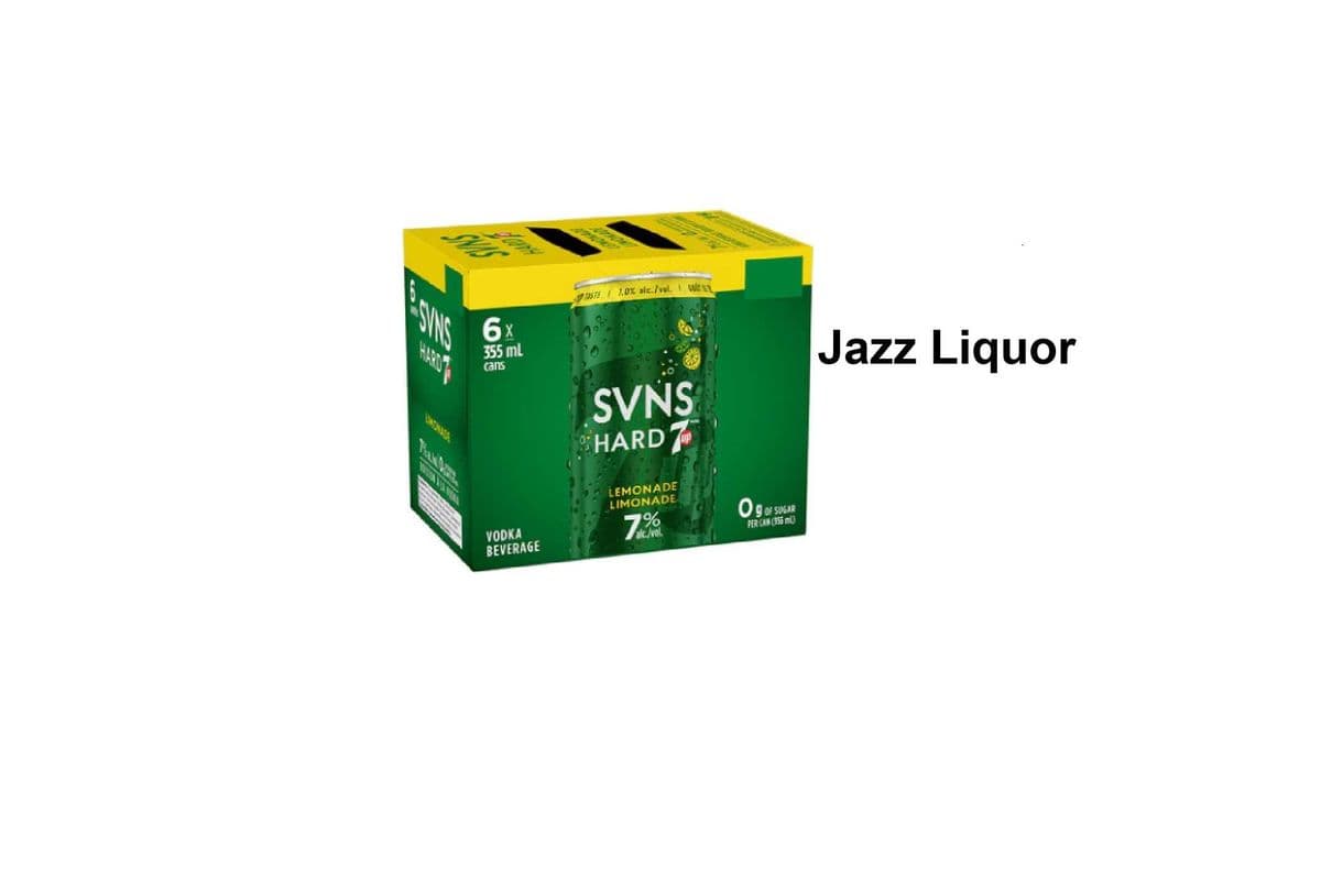 SVNS HARD 7UP LEMONADE 6 CANS (1 x 6x355ML)
