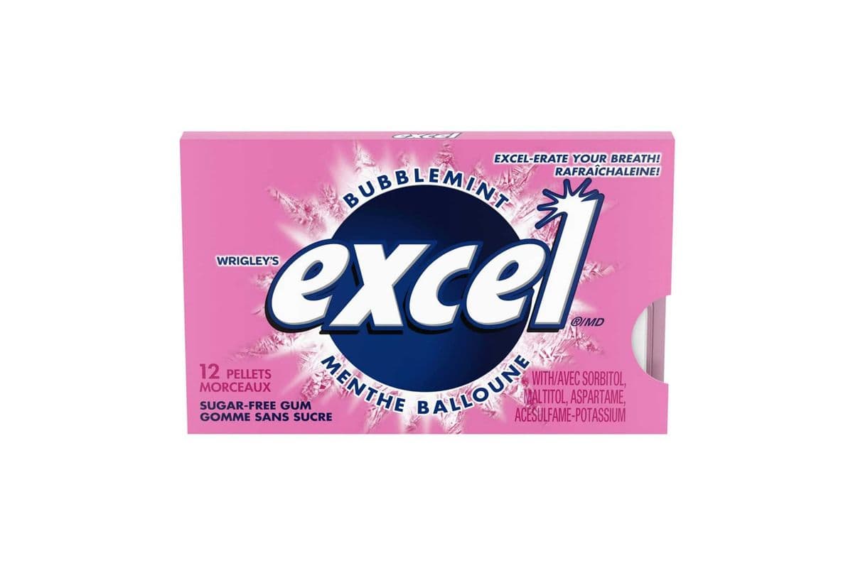 Excel Bubble Mint (12pc) (5 Cal)