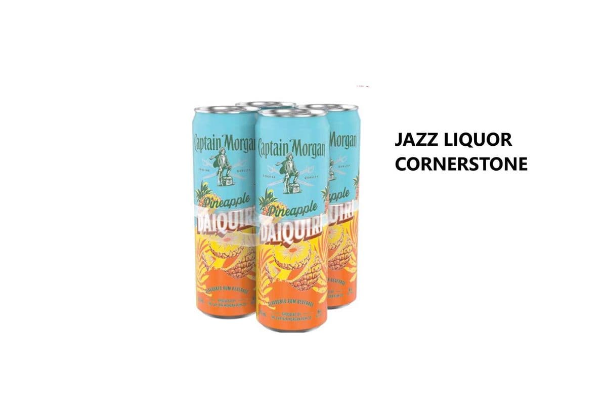 CAPTAIN MORGAN PINEAPPLE DAIQUIRI 4PKC (1 x 4×355ML)