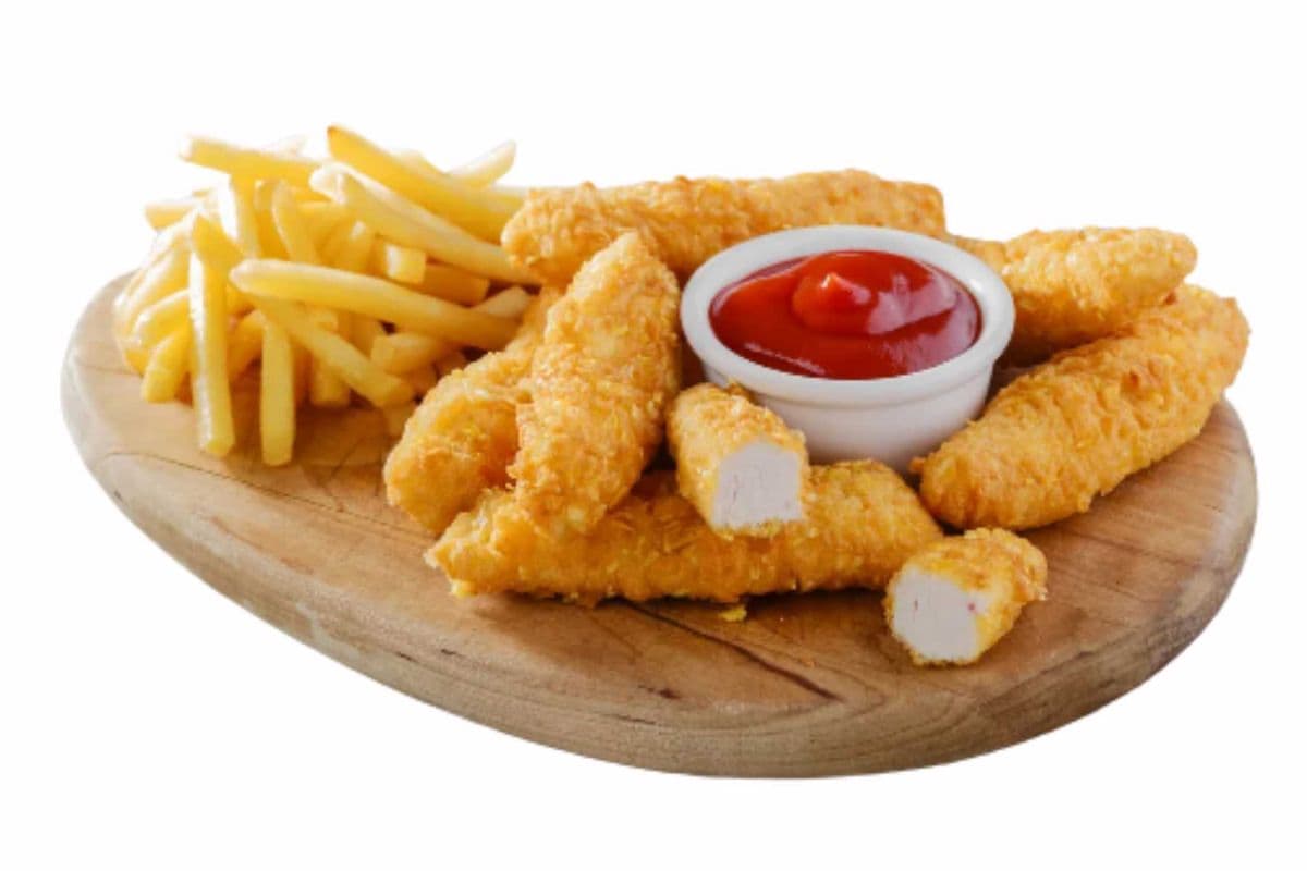 Chicken Tender Strips (3 Pcs) with Fries