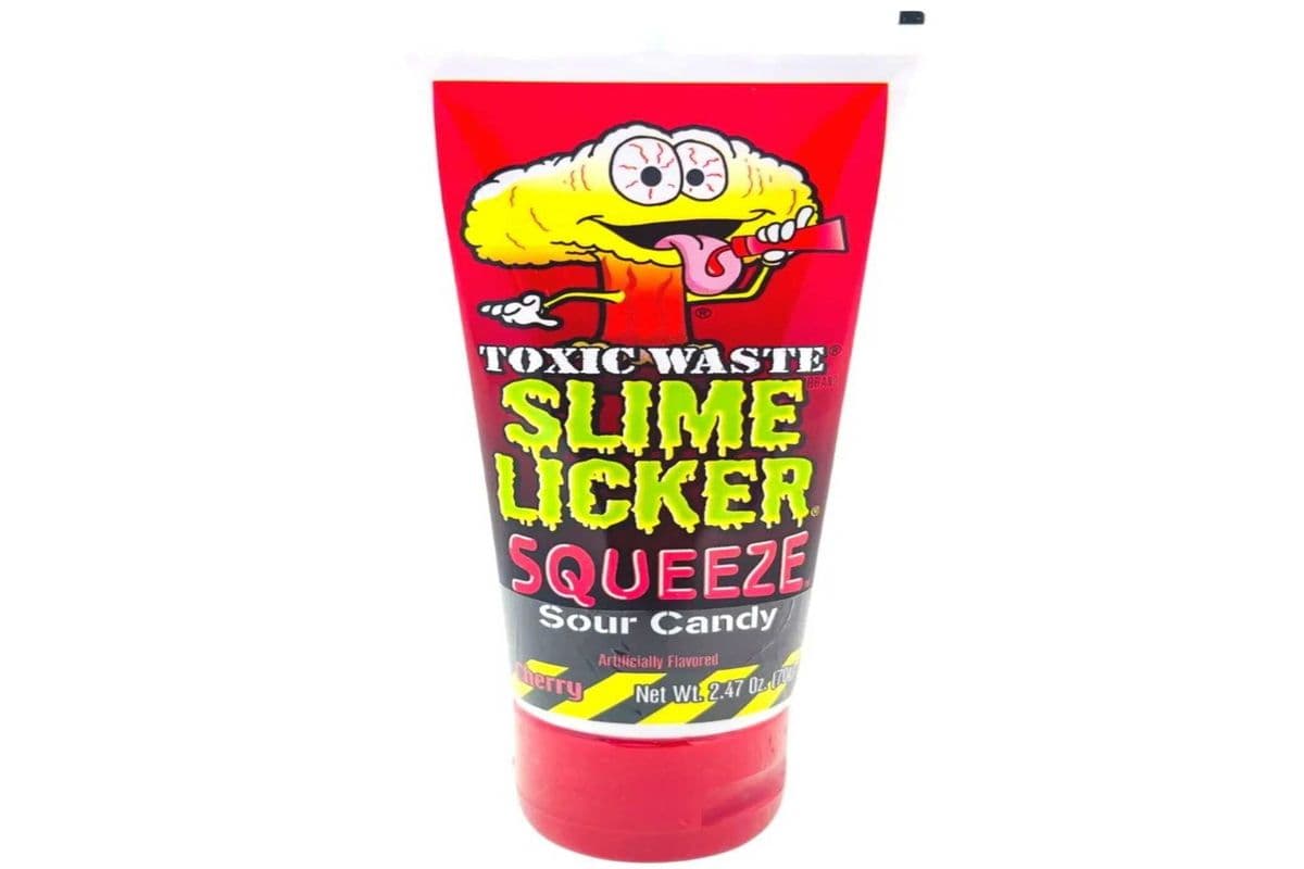 Toxic Waste Slime Licker Squeeze Cherry (70 g)
