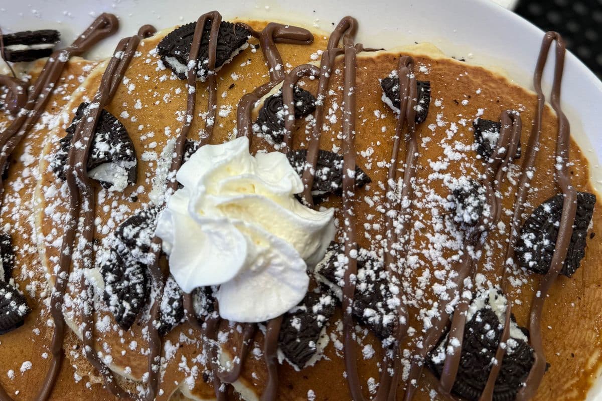 Oreo Nutella Pancakes