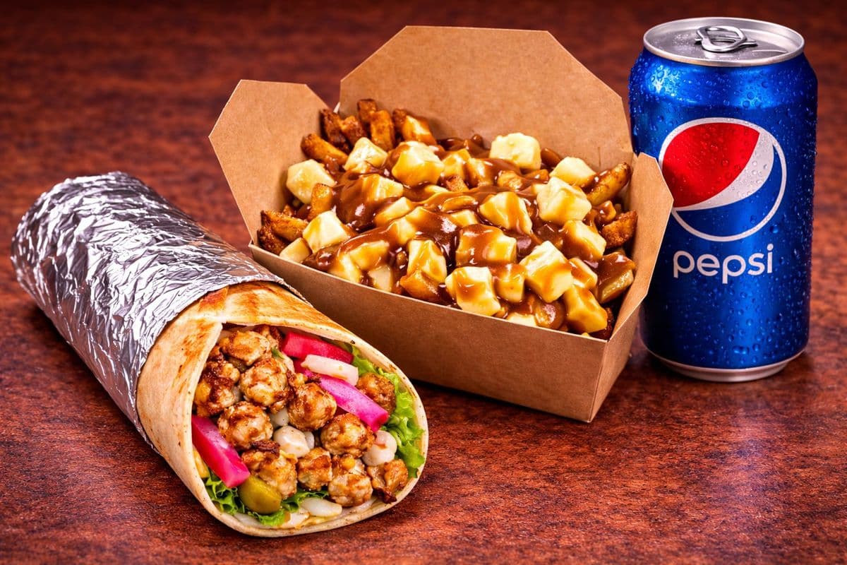 Shawarma and Poutine Trio (3 Items)