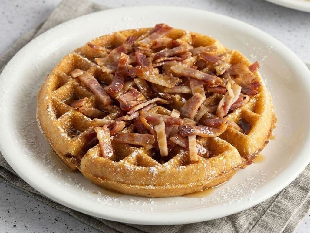 Bacon and Maple Waffle