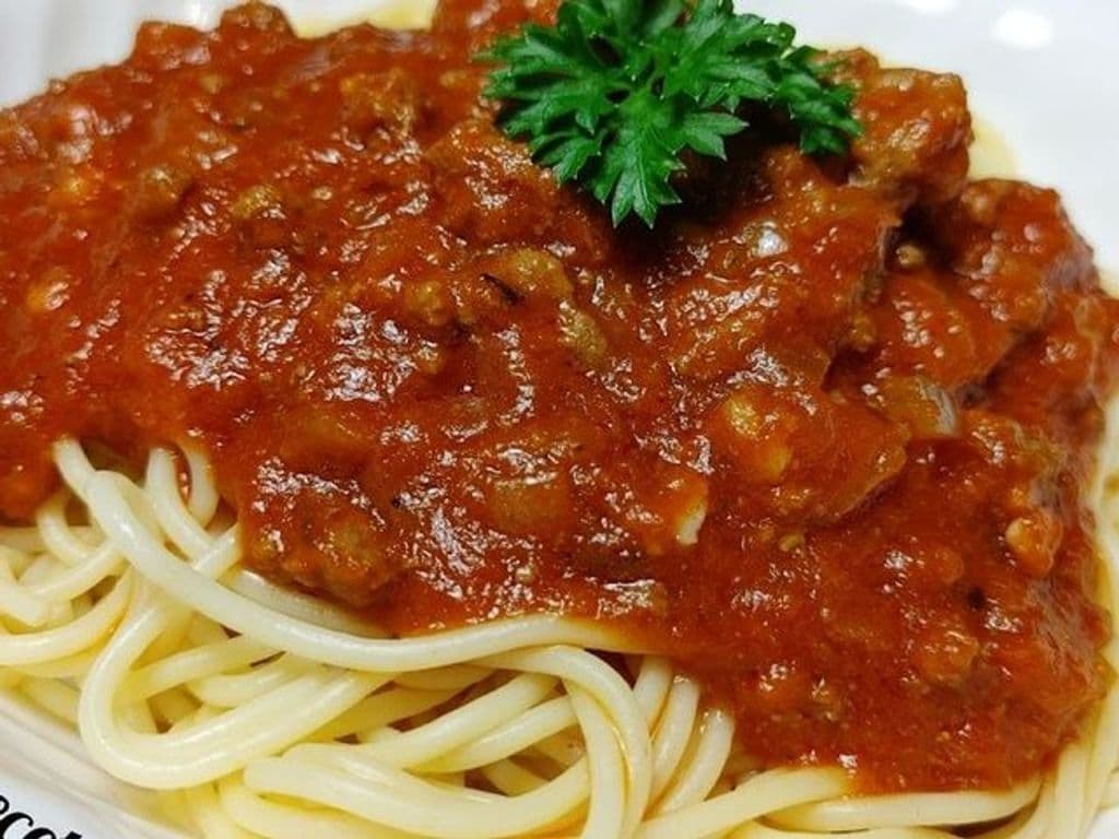 Spaghetti sauce bolognaise