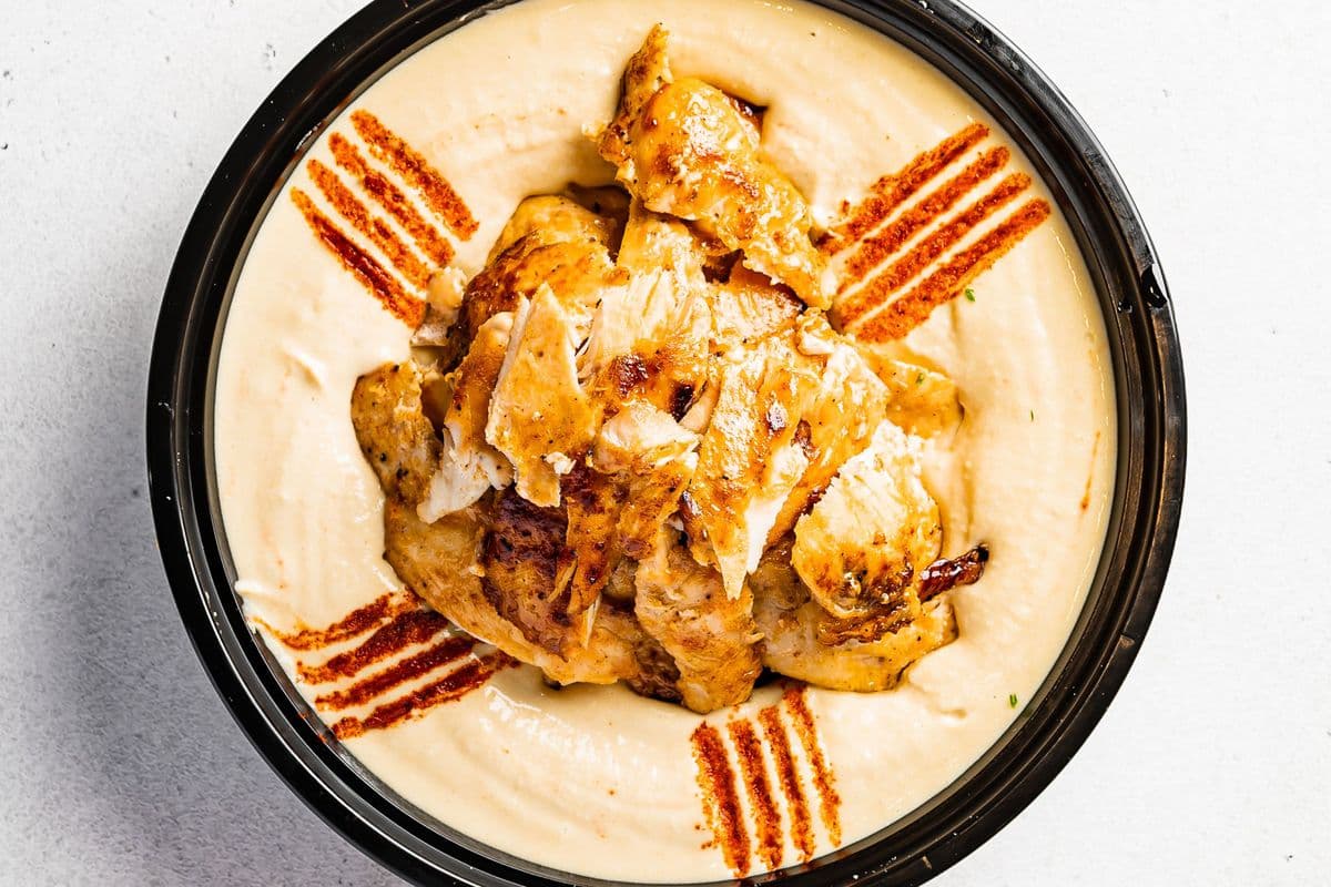 Hummus with Chicken