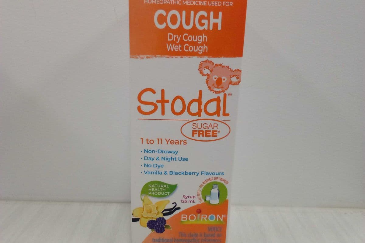 Stodal Children Cough Syrup - Sugar Free (125ml)