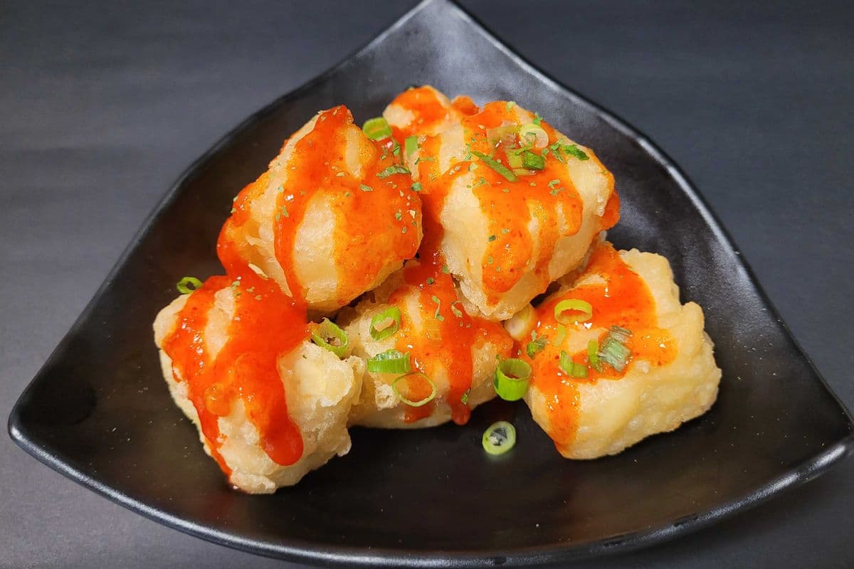 Spicy Agedashi Tofu