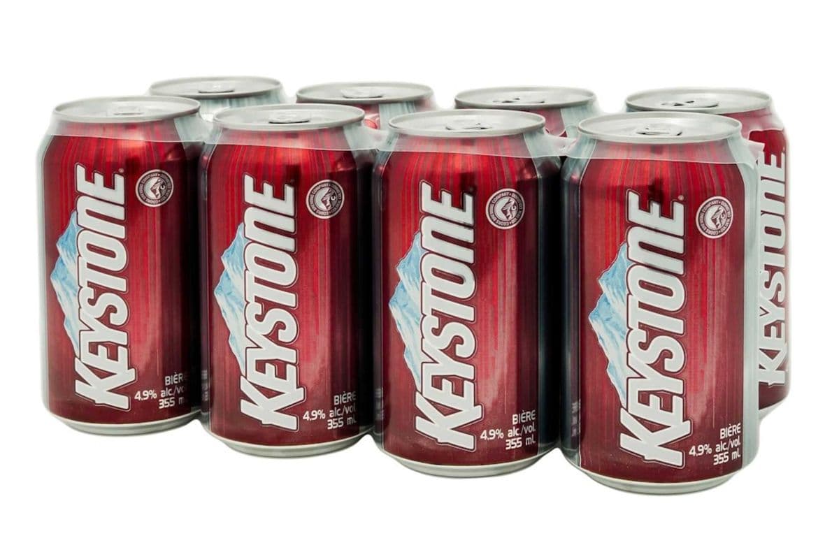 Keystone Lager 8 cans (8 x 355 ml)