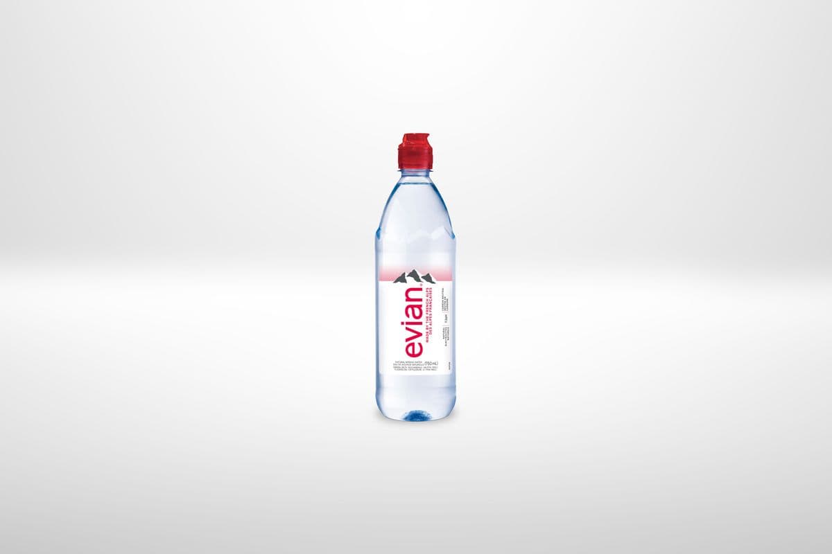 Evian Natural Spring Water (750 ml)