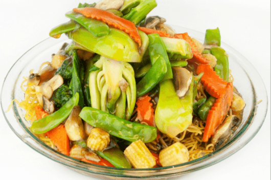 100. Mixed Vegetable Fried Noodles