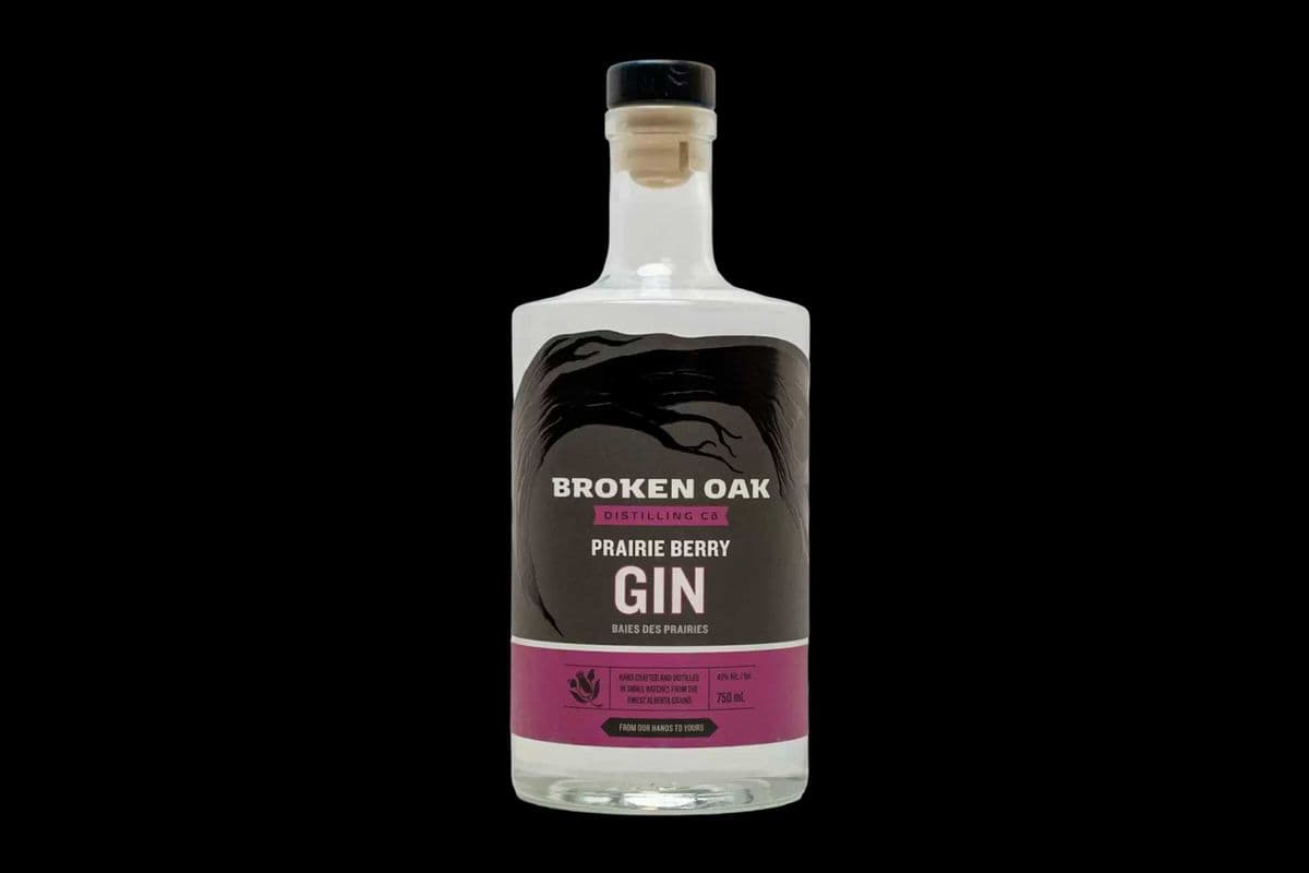 Broken Oak Prairie Berry Gin (750 ml) (1 x 750ML)