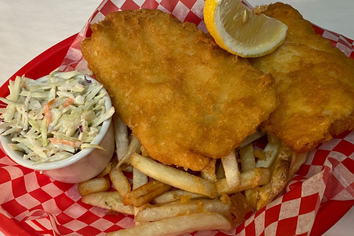 Halibut Fish and Chips