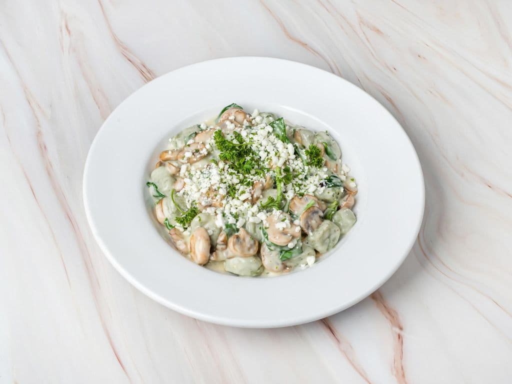 Gnocchi Con Formaggio Di Capra
