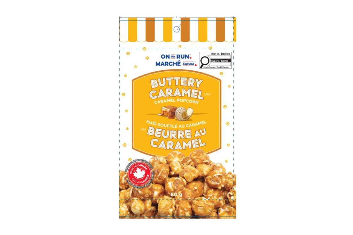 On The Run Buttery Caramel Popcorn (80g) 77149