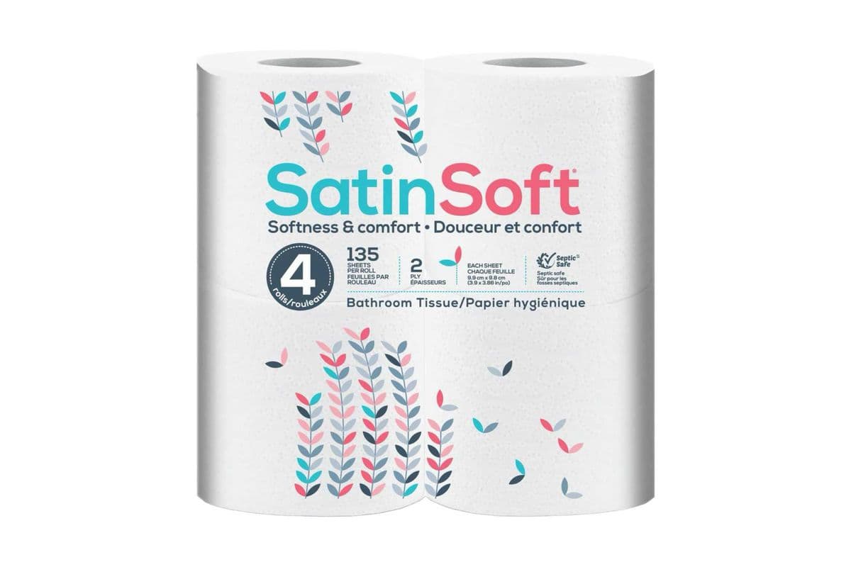 Satin Soft Bathroom Tissue