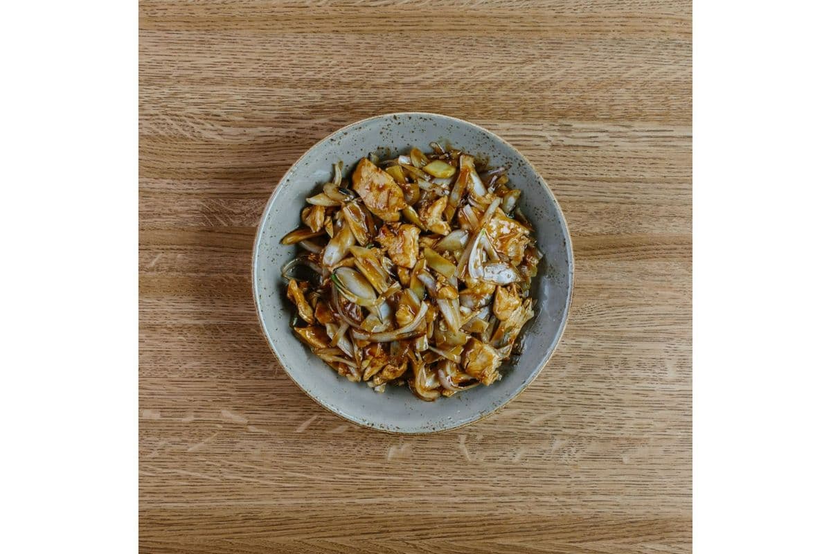 Chicken with Garlic & Oyster Sauce