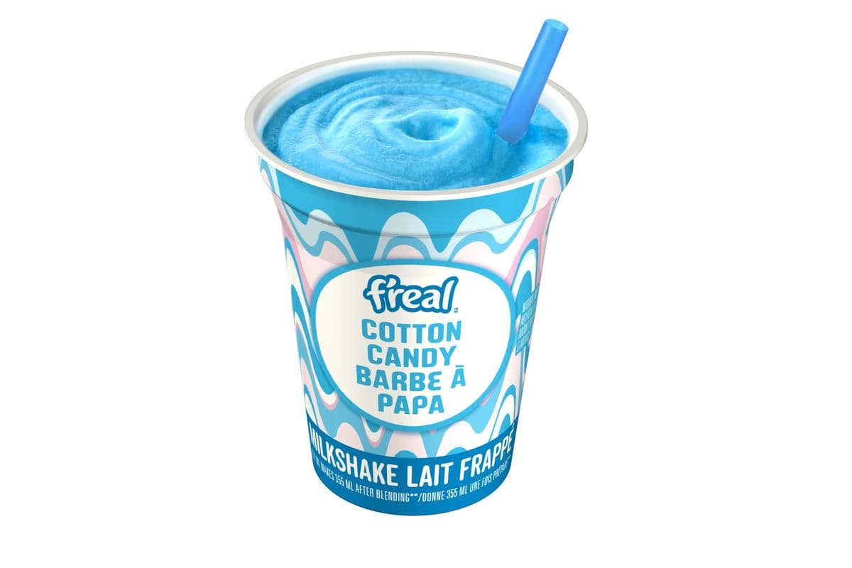 F'Real Lait frappé - Barbe â papa (12oz) 77558 / F'Real Milkshake - Cotton Candy (12oz) 77558