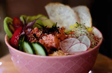 Poké au saumon