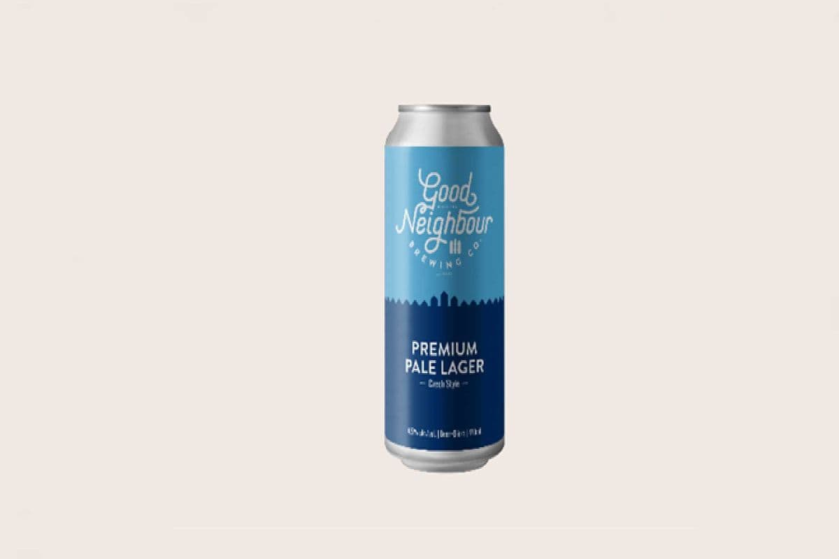 Good Neighbour Brewing Czech Premium Pale Lager (1 x 473 ml can)