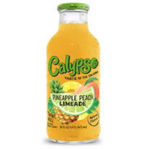 Calypso Limonade Peche et Ananas 473ml/ Calypso Pineapple Peach 473ml