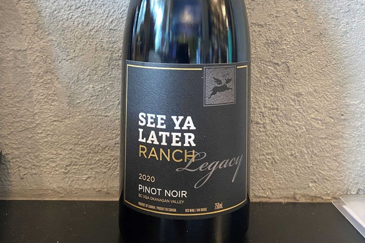 See Ya Later Ranch Legacy Pinot Noir (1 x 750ml)