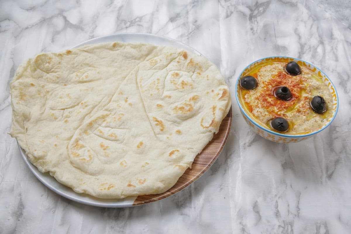 Baba Ganoush [Eggplant] + Pita