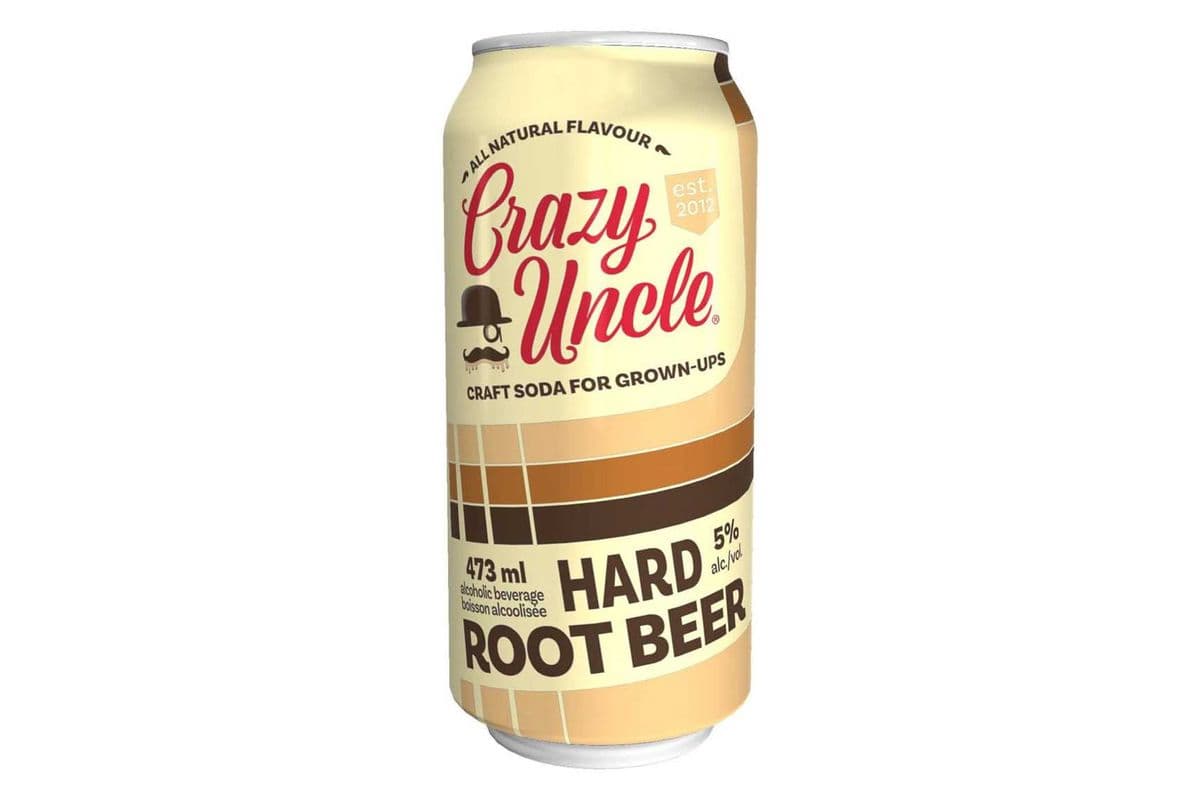 Crazy Uncle Hard Root Beer For Grown Ups 473ml (1 x 473ml)