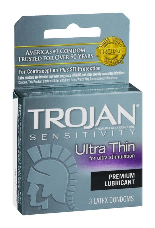 Trojan Condom Ultra Thin (3s)