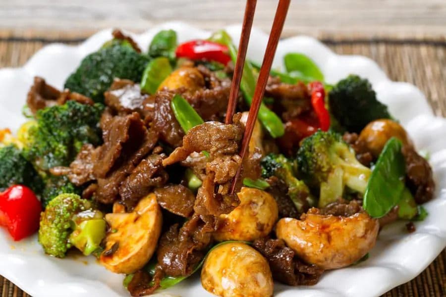 19. Beef with Mixed Vegetables