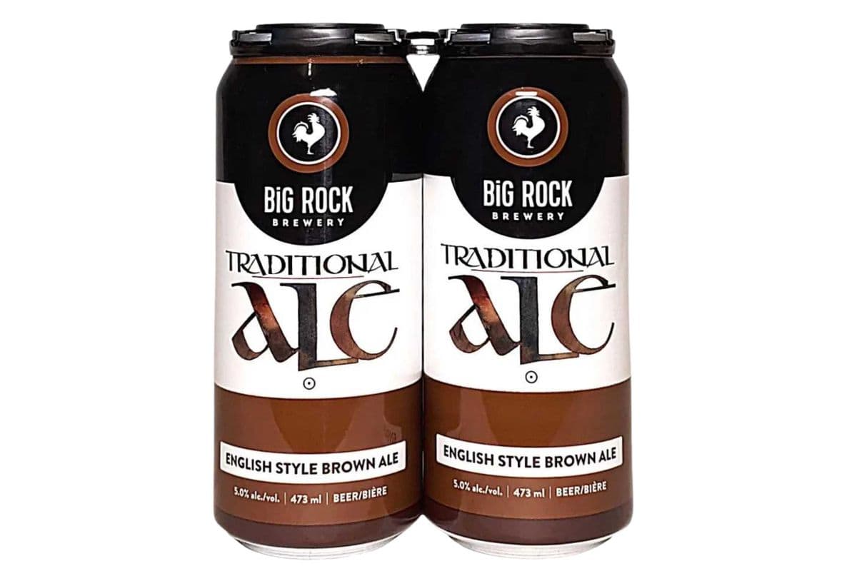 Big Rock Traditional Ale (4 Cans) (4 x 473ML)