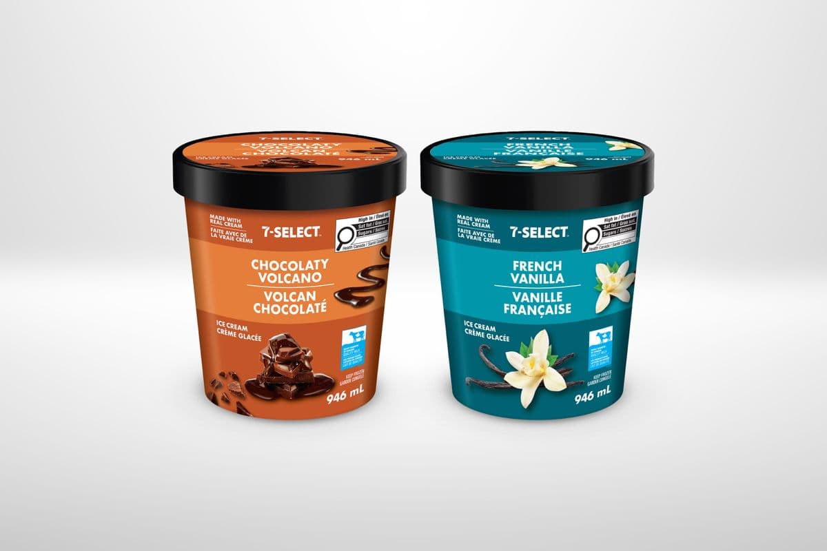 7-Select Ice Cream (473 ml) - 2 for $10.00