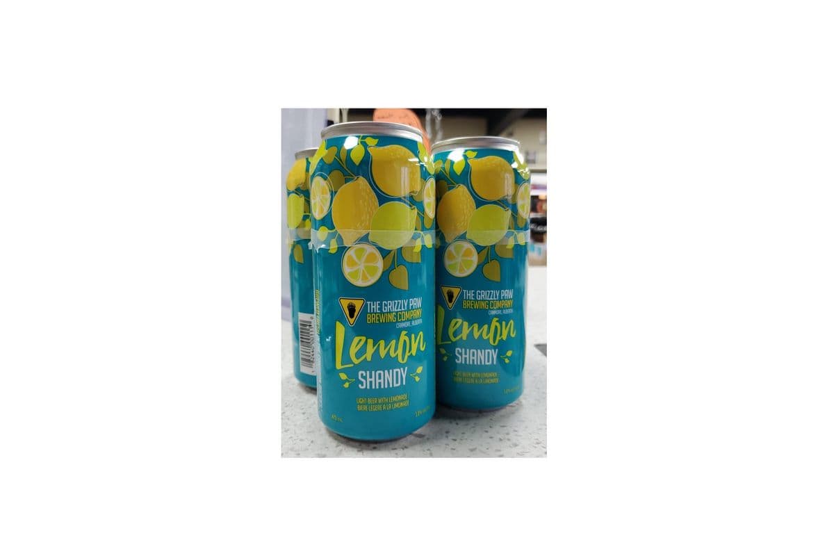 Grizzly Paw Summer Shandy (4 x 473ml cans)