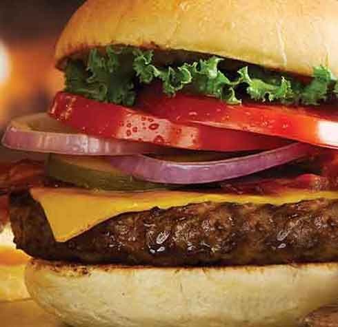 Cheddar on Cheddar Burger