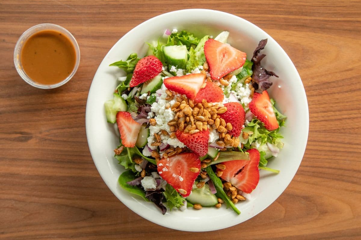 Strawberry Goat Cheese Salad
