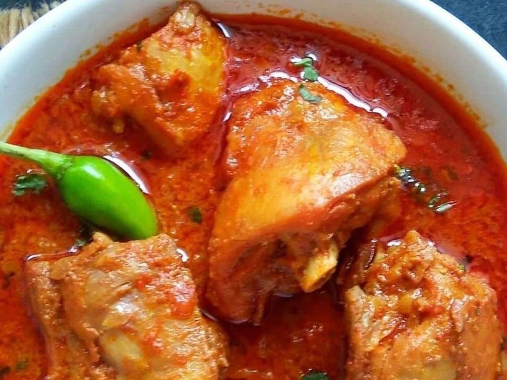 Andhra Chicken Curry / Curry de Poulet d'Andhra