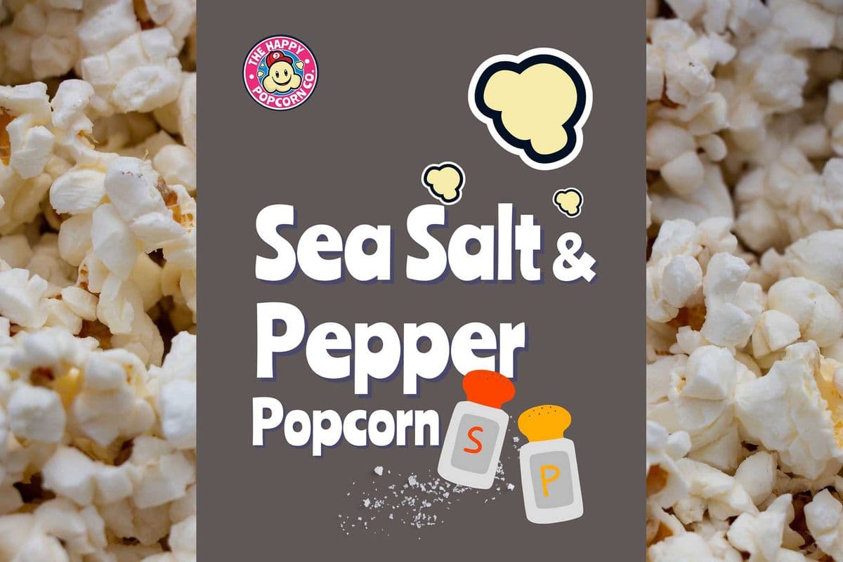 Sea Salt and Pepper Popcorn (110 Grams)