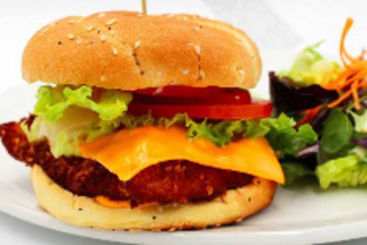 Crispy Chicken Burger 脆皮鸡肉汉堡